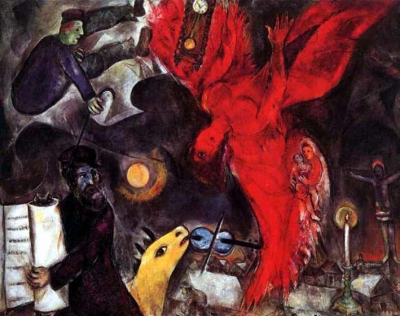Marc Chagall – The angel's fall, 1923-1933-1947